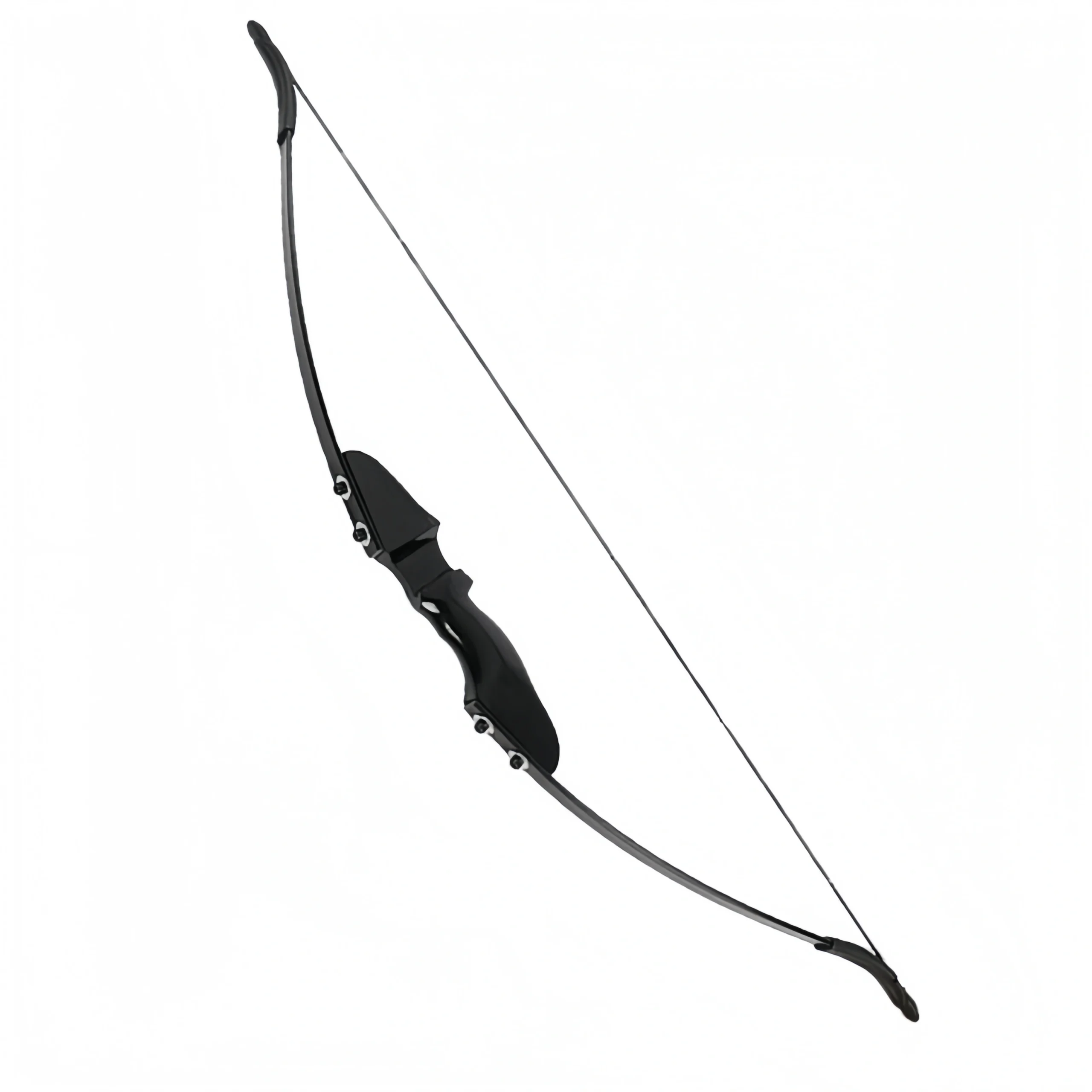 Wooden handle recurve bow scenic area bow and arrow archery split entry bow fiberglass straight pull bow
