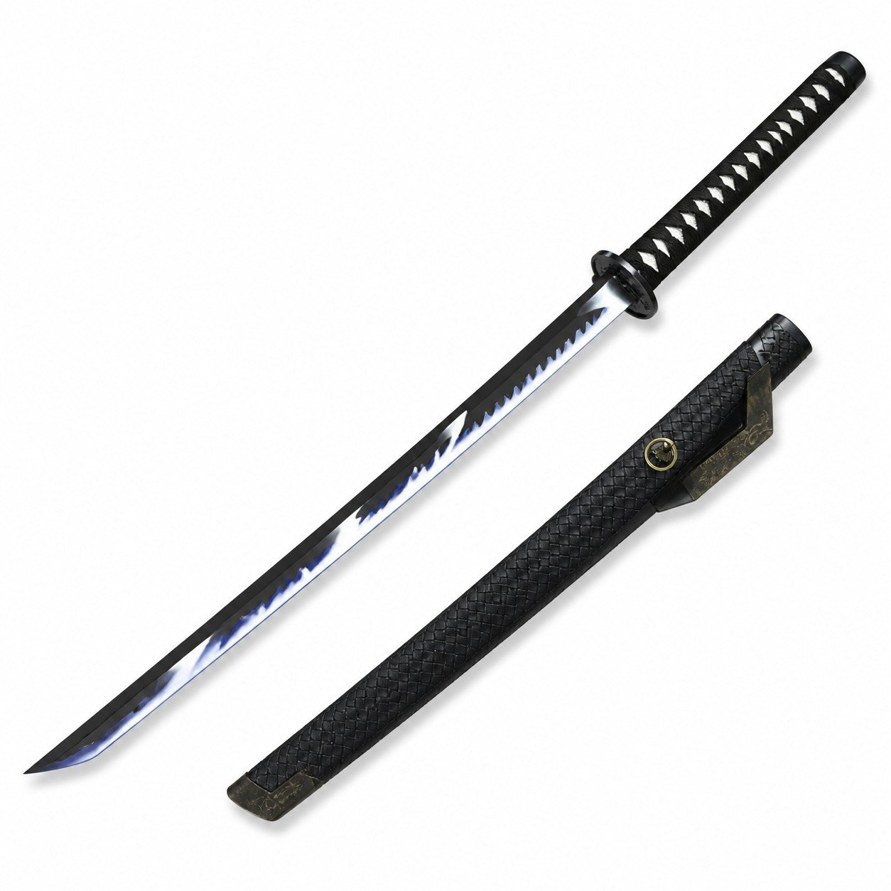 Black-Finish Fixed Blade Knife